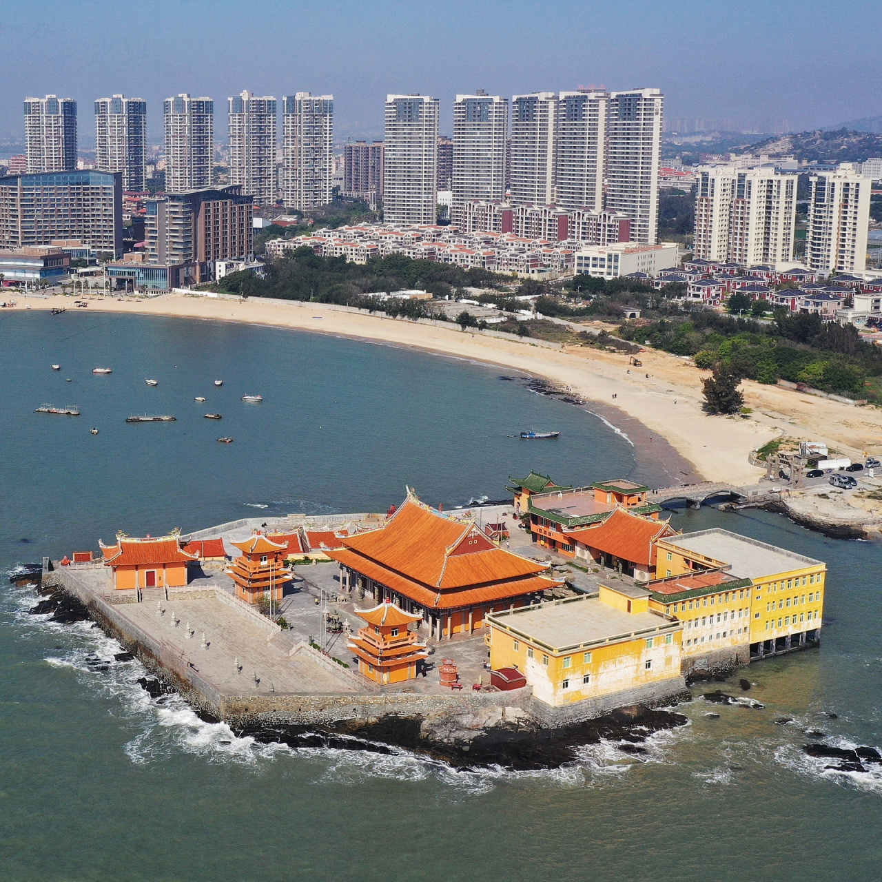 海天佛国 洛伽寺 一座建在海上的寺庙,真正诠释了苦海无涯,回头是岸!