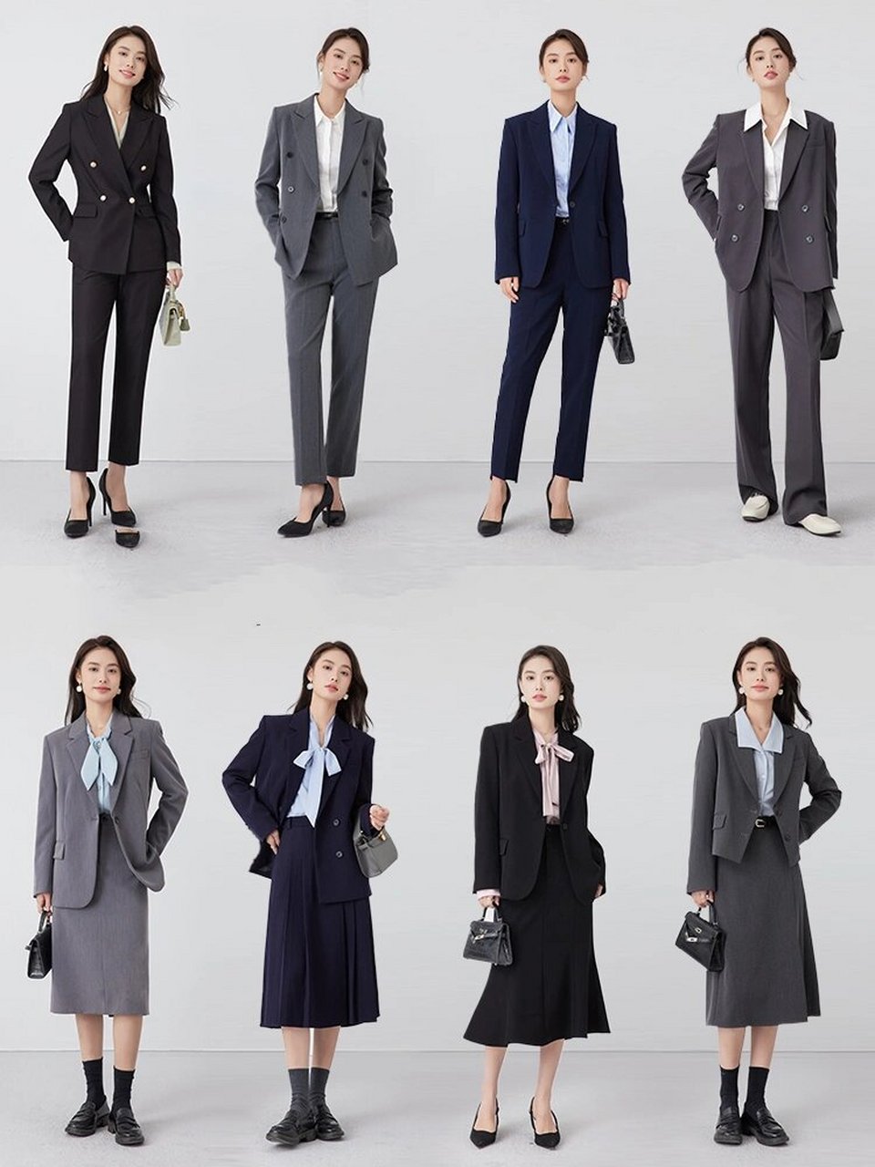 面试穿搭小tips看这里 面试服装: 服装最能体现出我们朝气蓬勃的青春