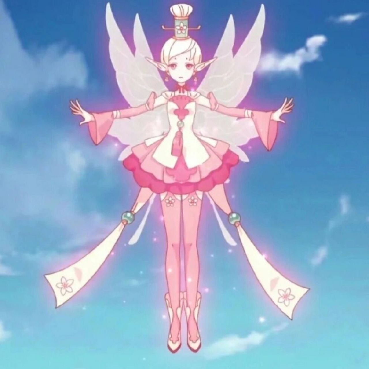 梅花精灵王九千岁初始,黑化,进化形态