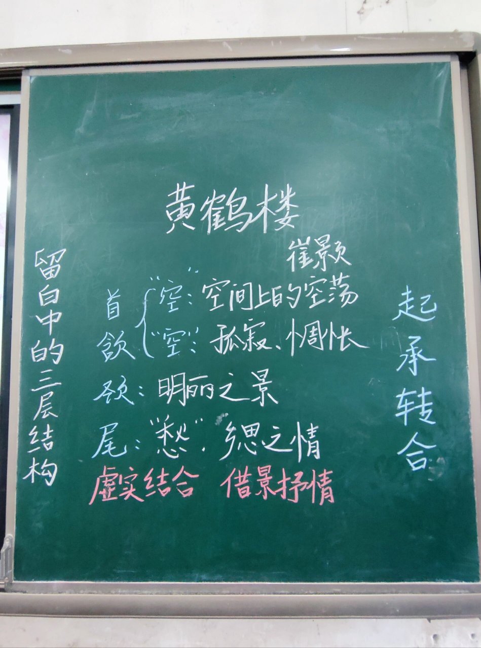 黄鹤楼|板书95 好久不见!