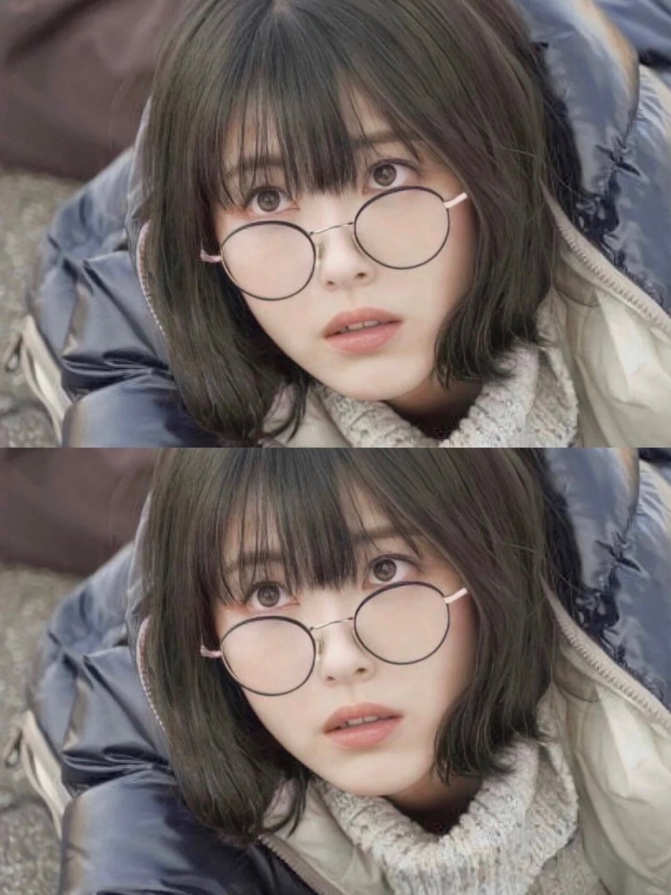 戴眼镜的滨边美波谁会不爱呢? 真美啊