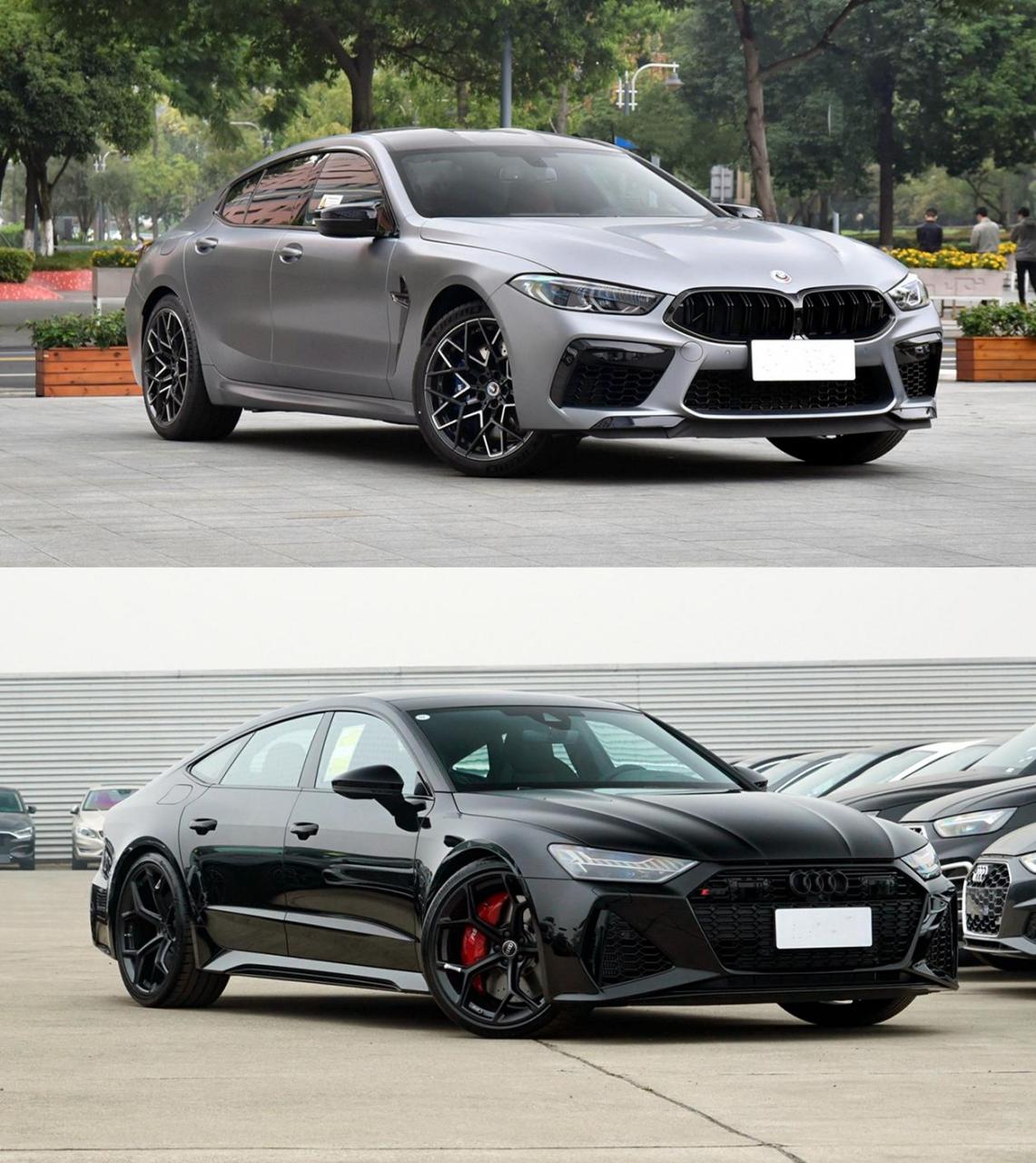 宝马m8vs奥迪rs7,要性能有性能,要颜值有颜值,你更看好谁.