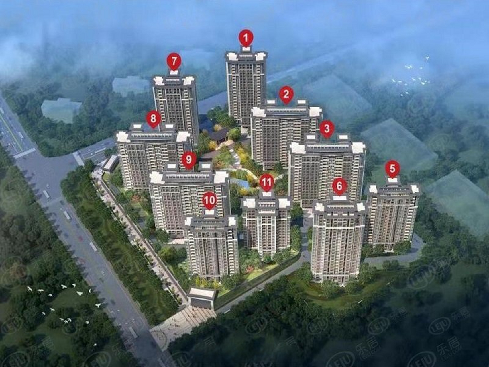 热门楼盘推荐#【连江建发玺院】 价格:约8500元/㎡ 全部户型:二居室