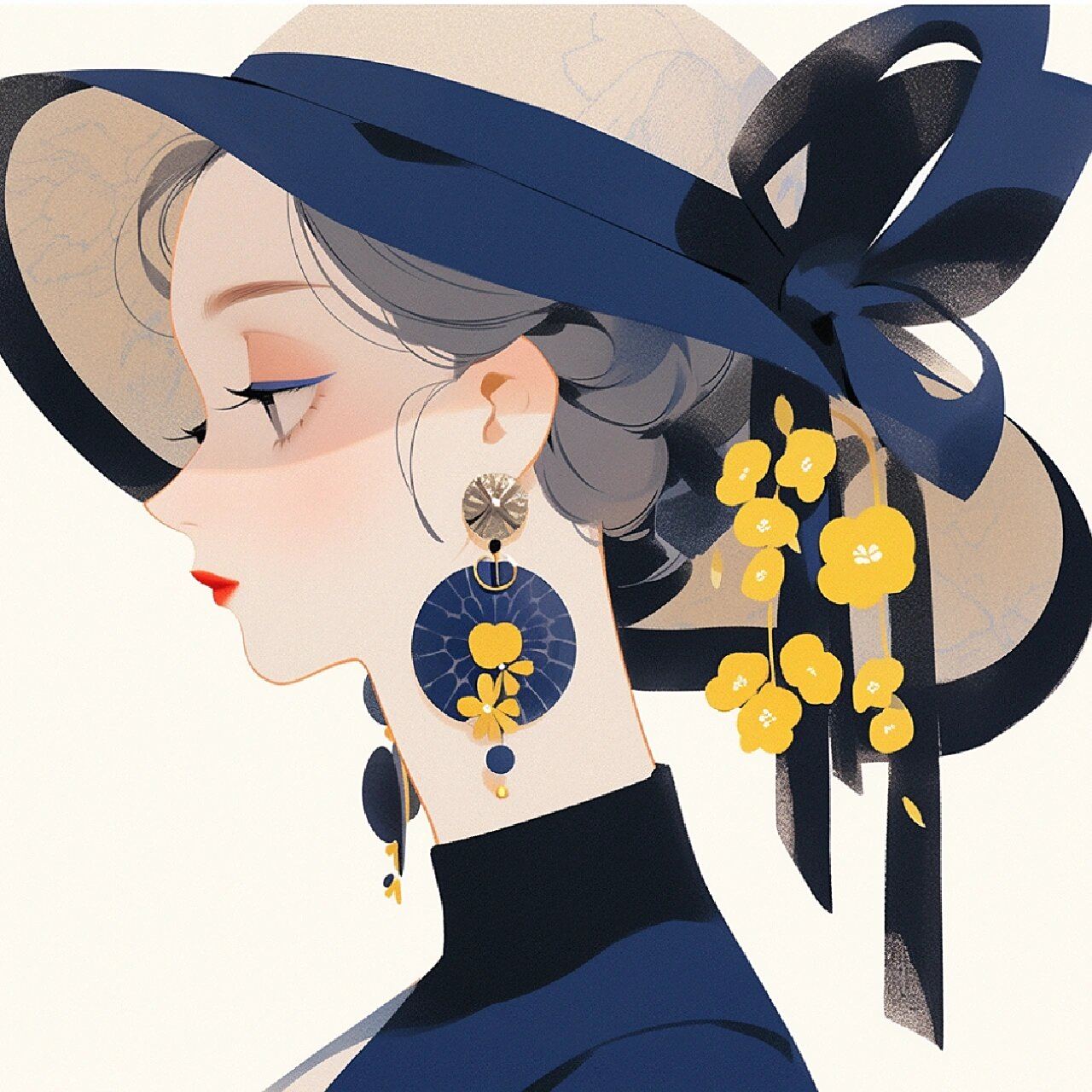 女生头像93新中式简约大方女生头像丨多图 嗨大家好 下期见