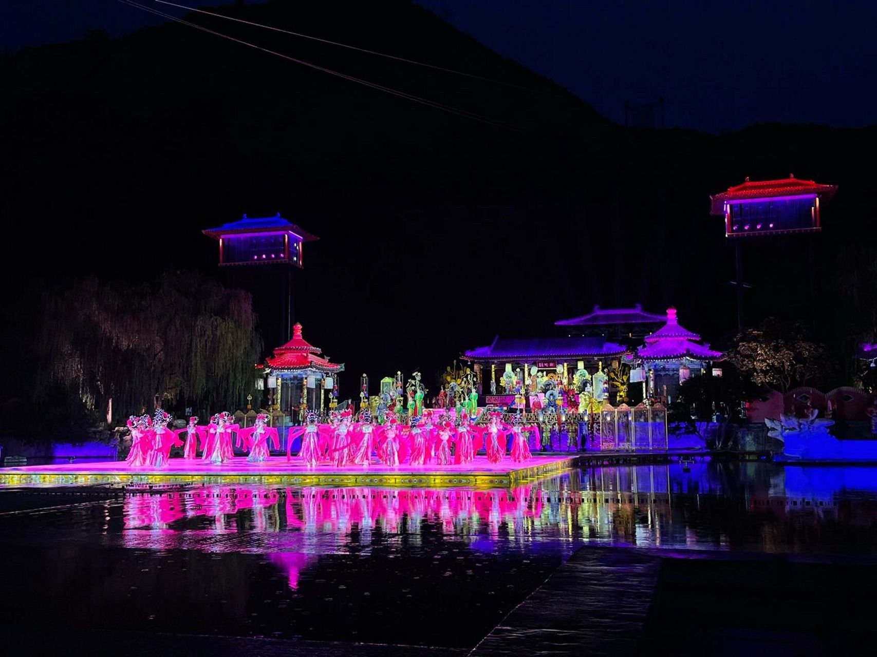 西安《长恨歌》实景演出质量很差 不建议观看 2021年7月看的.