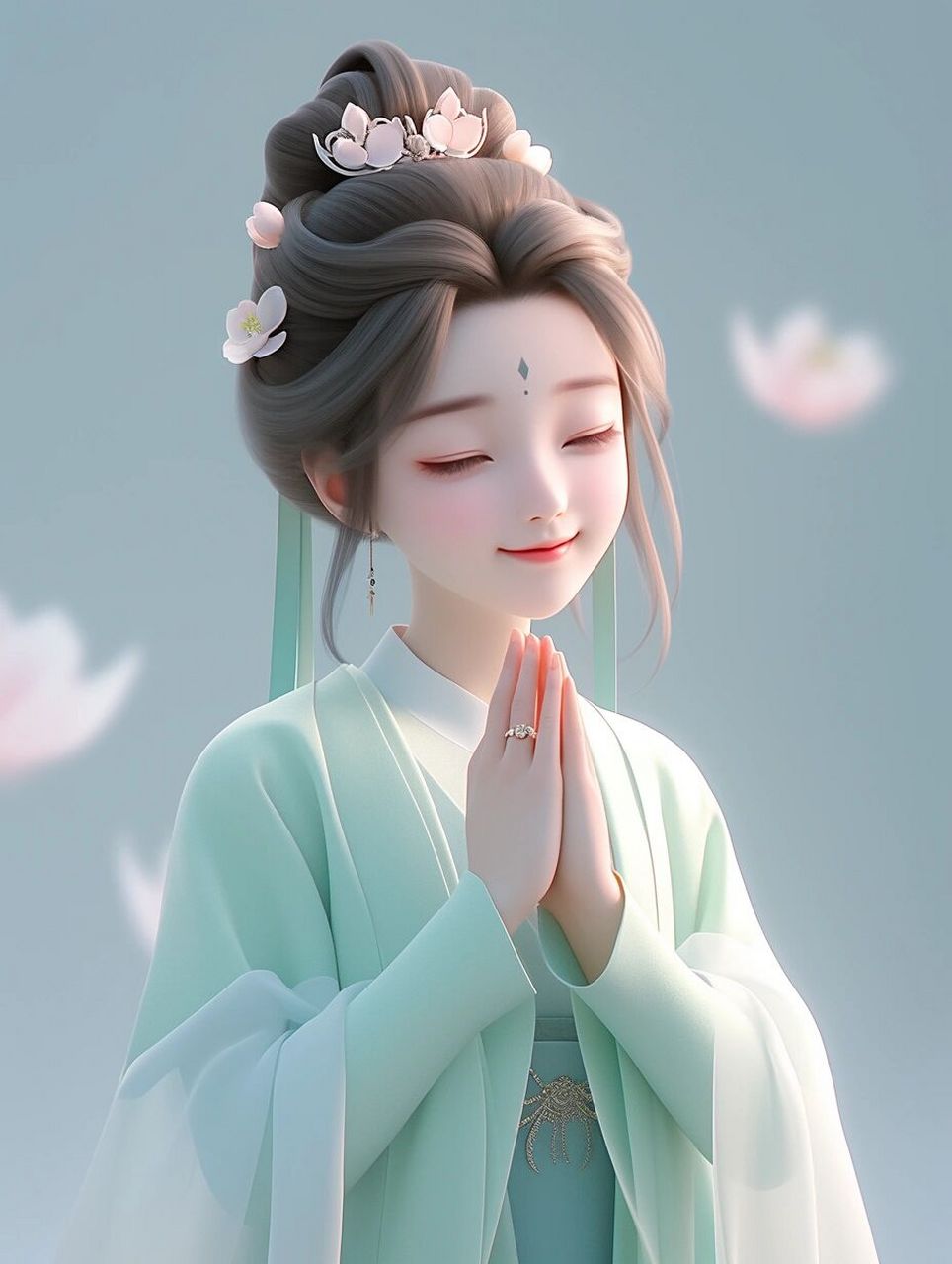 古风壁纸||青衣·佛系女孩97