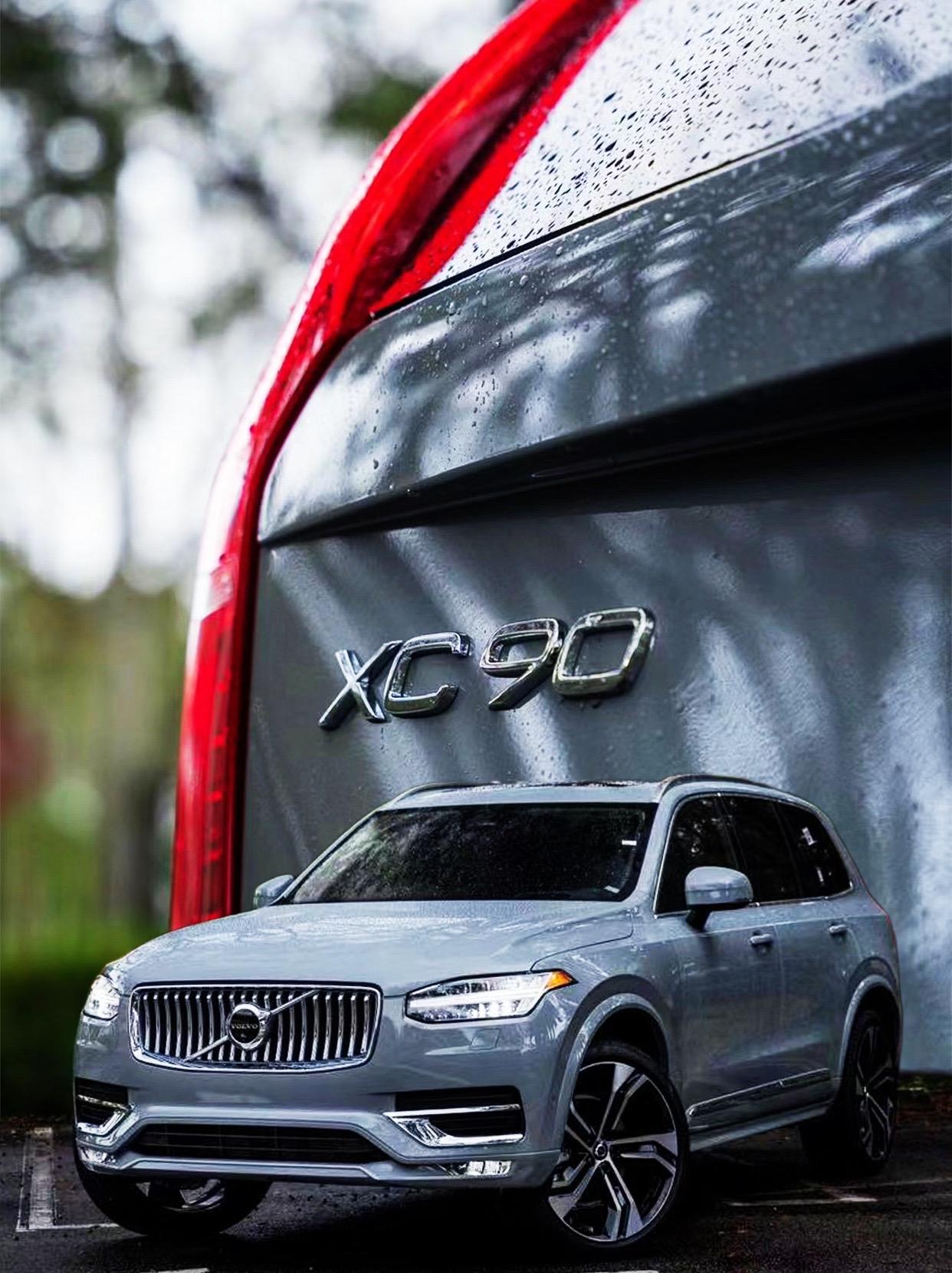 沃尔沃xc902022款谍照图片