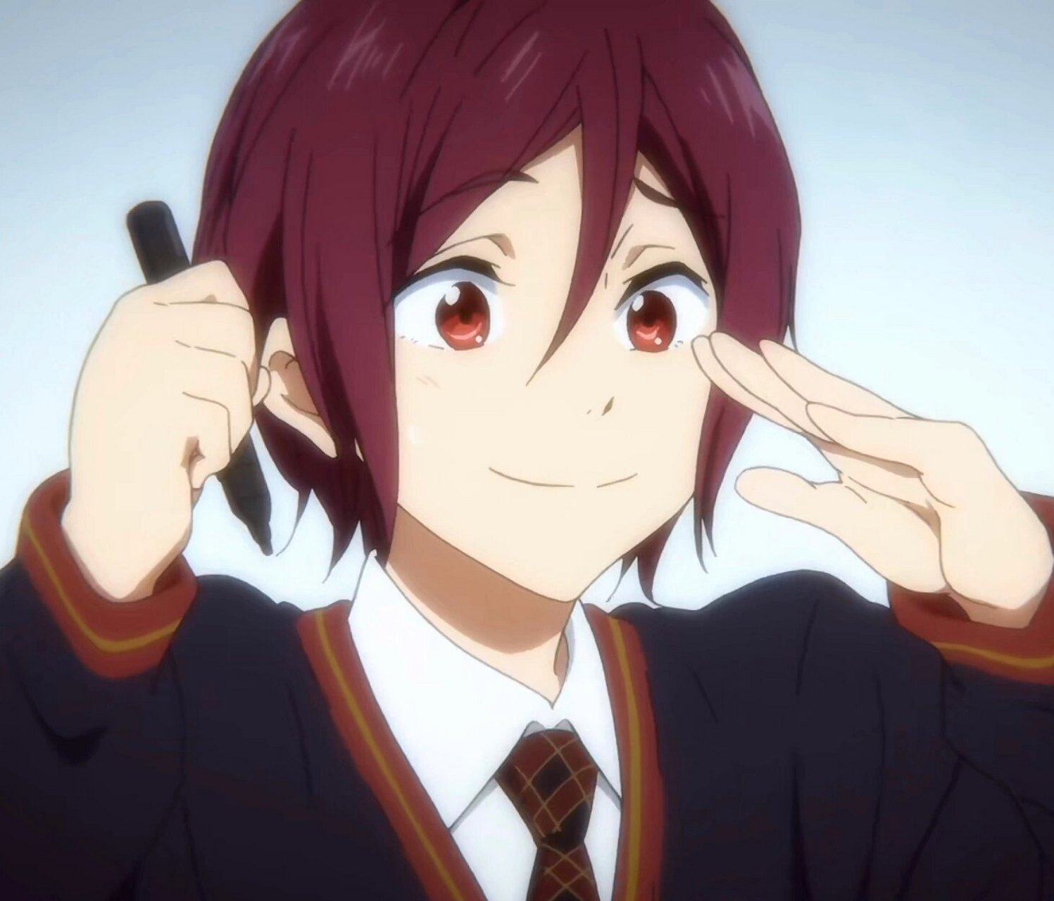 松冈凛:我会让你看见你从未见过的景色 截了一组凛的头像,谁会不爱小