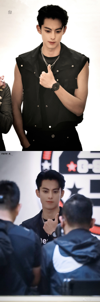 b王出街,无袖战神,帅的我晕050505  #王鹤棣线下活动人气