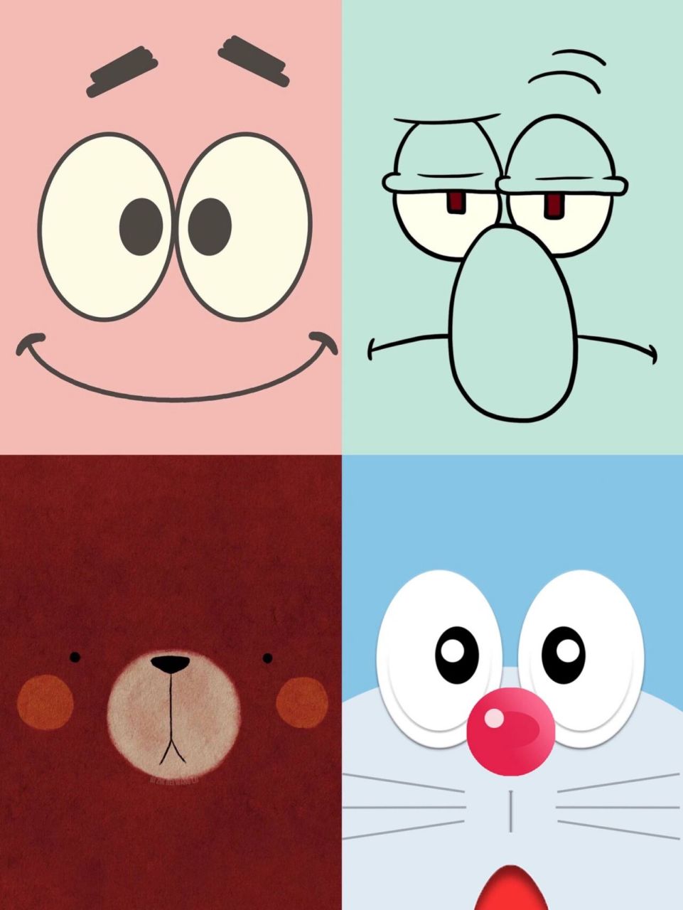 本期主题:超可爱的卡通大脸 iwatch壁纸|苹果手表壁纸|apple wath