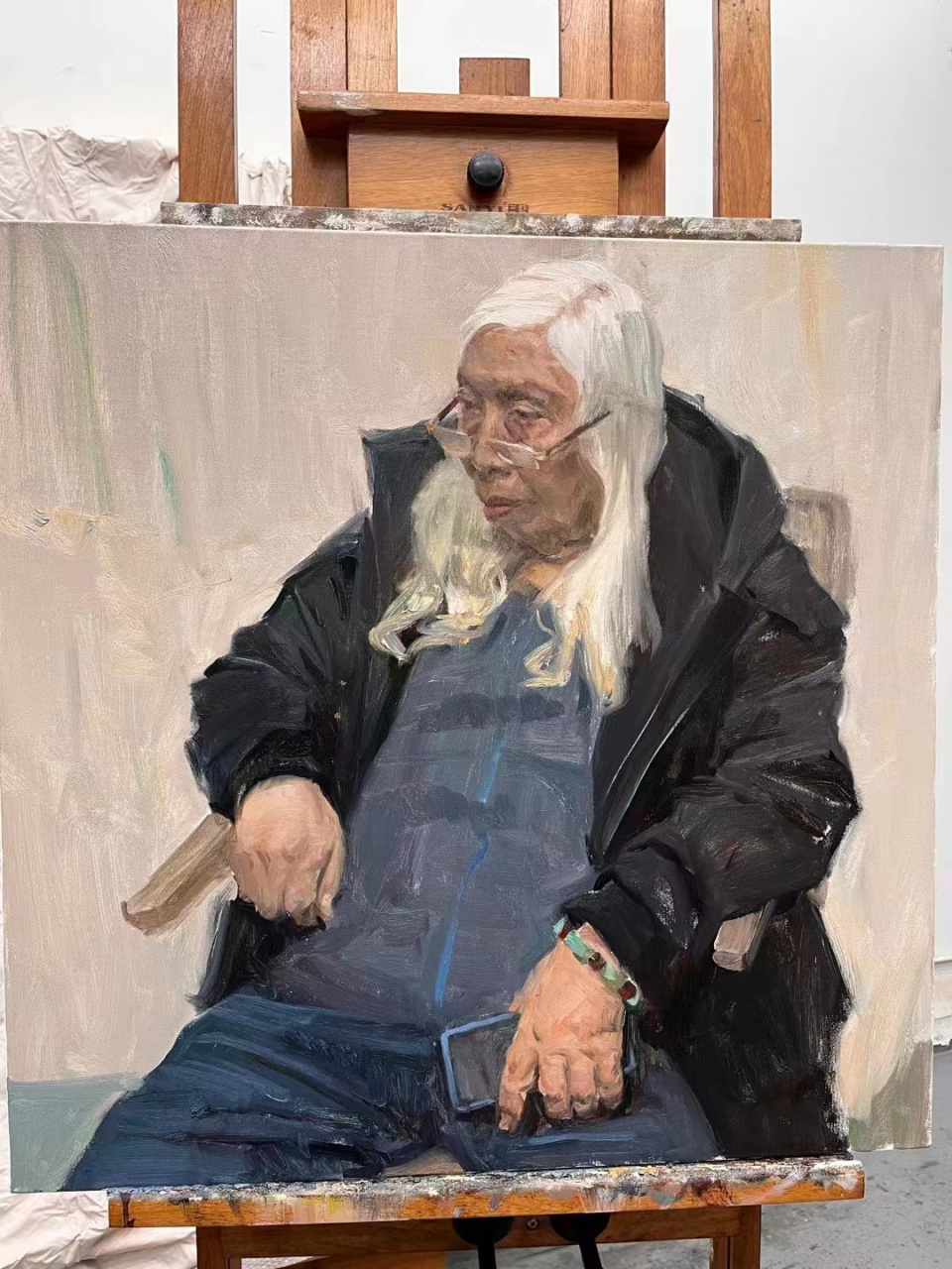 国美考研油画资料-何红舟教授最新作品