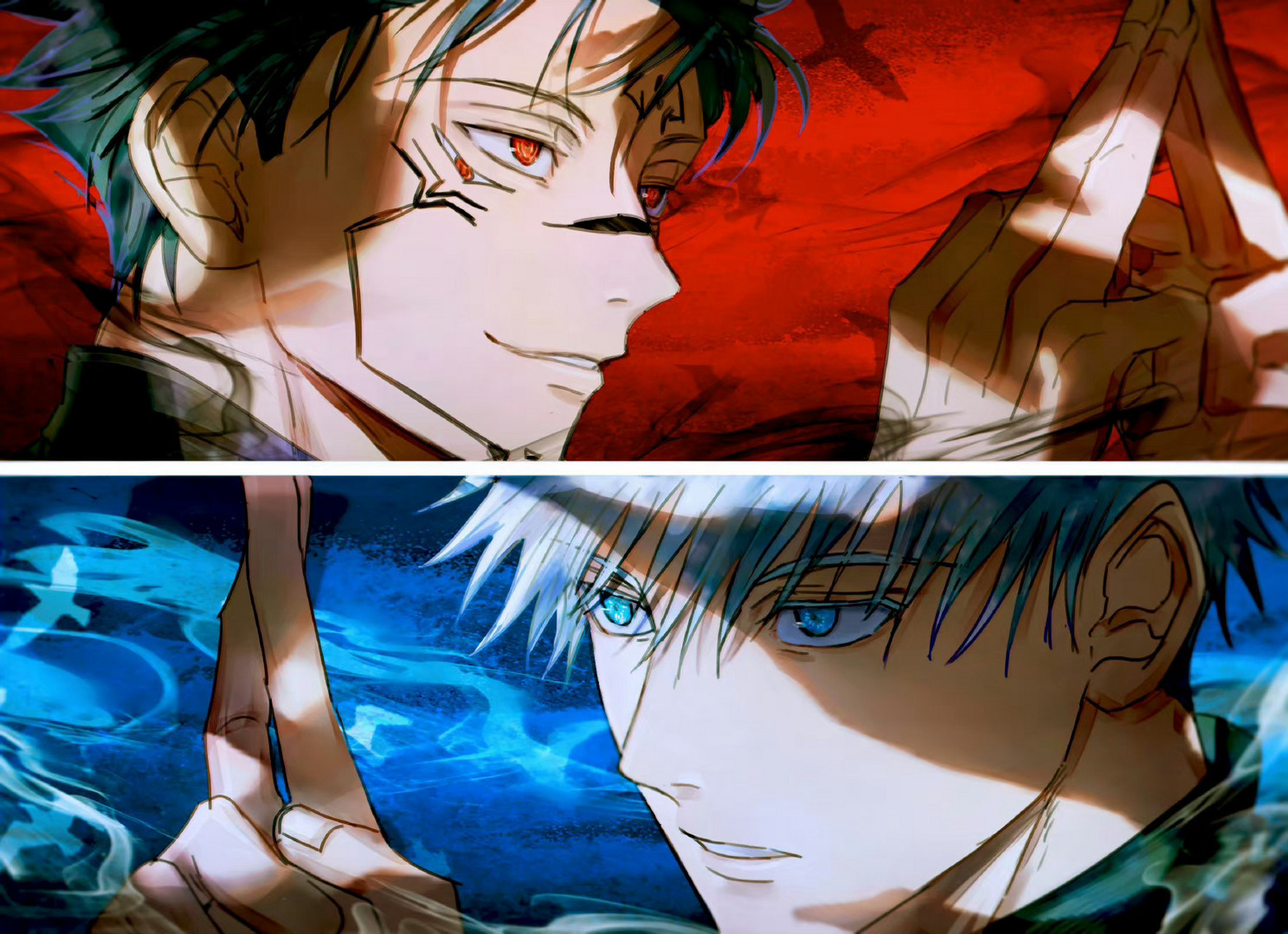 咒术回战#画风绝绝子  画师yoon(twi:dmsco1803)