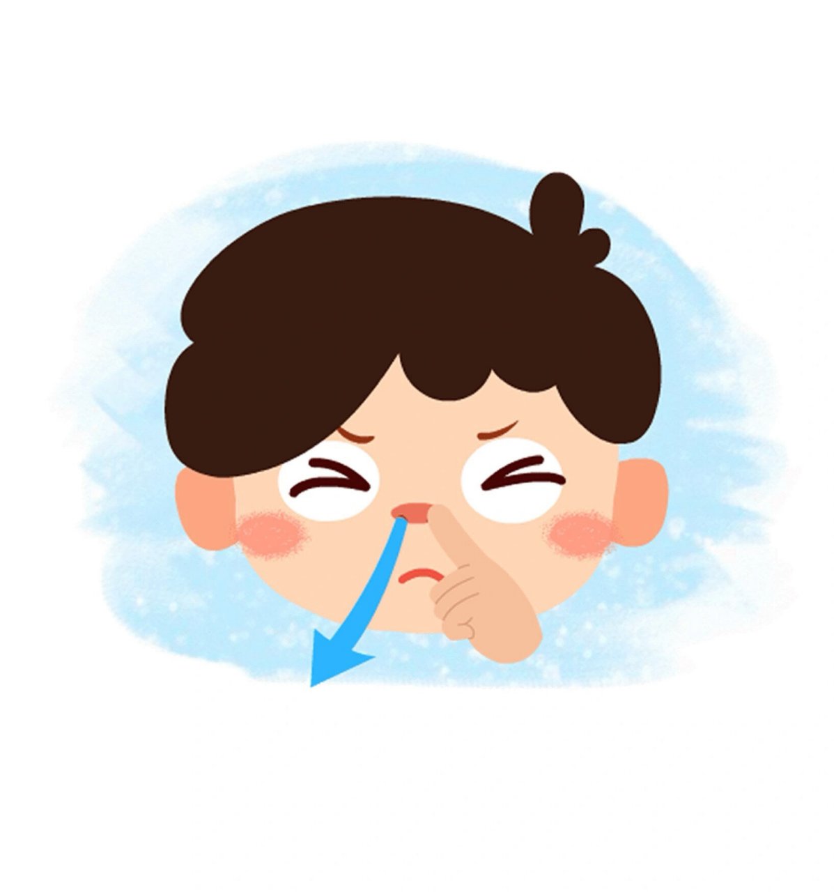 如何正确擦鼻涕|环创素材 如何正确擦鼻涕,可打印环创素材