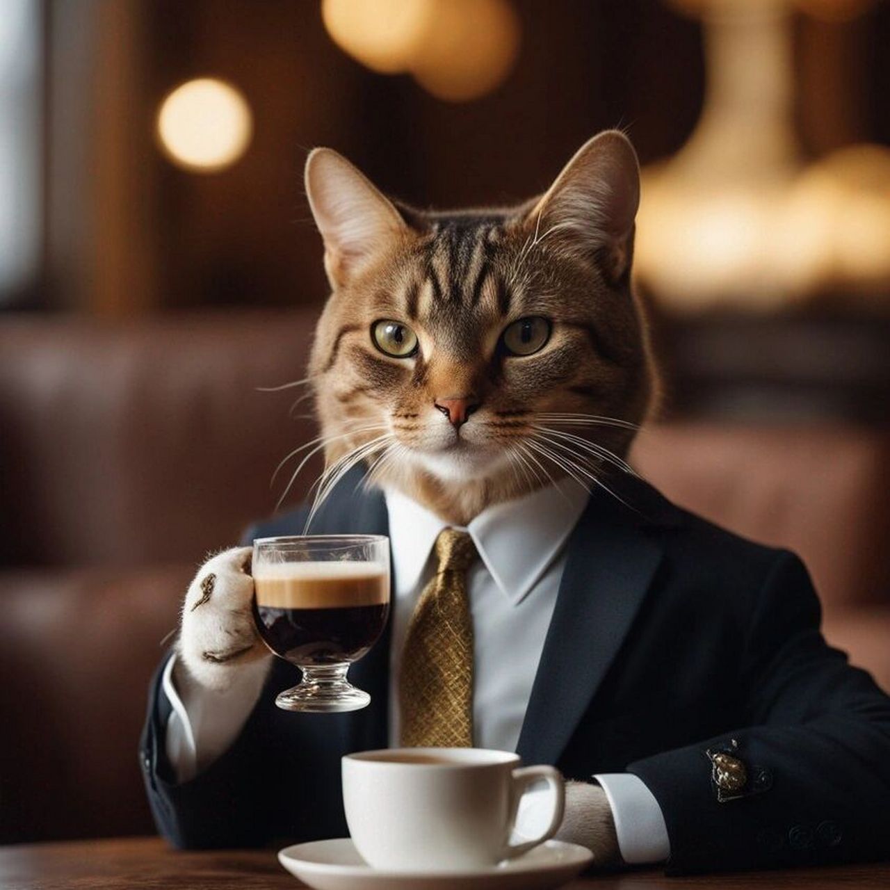 猫咪总裁大佬头像9397        diffusion