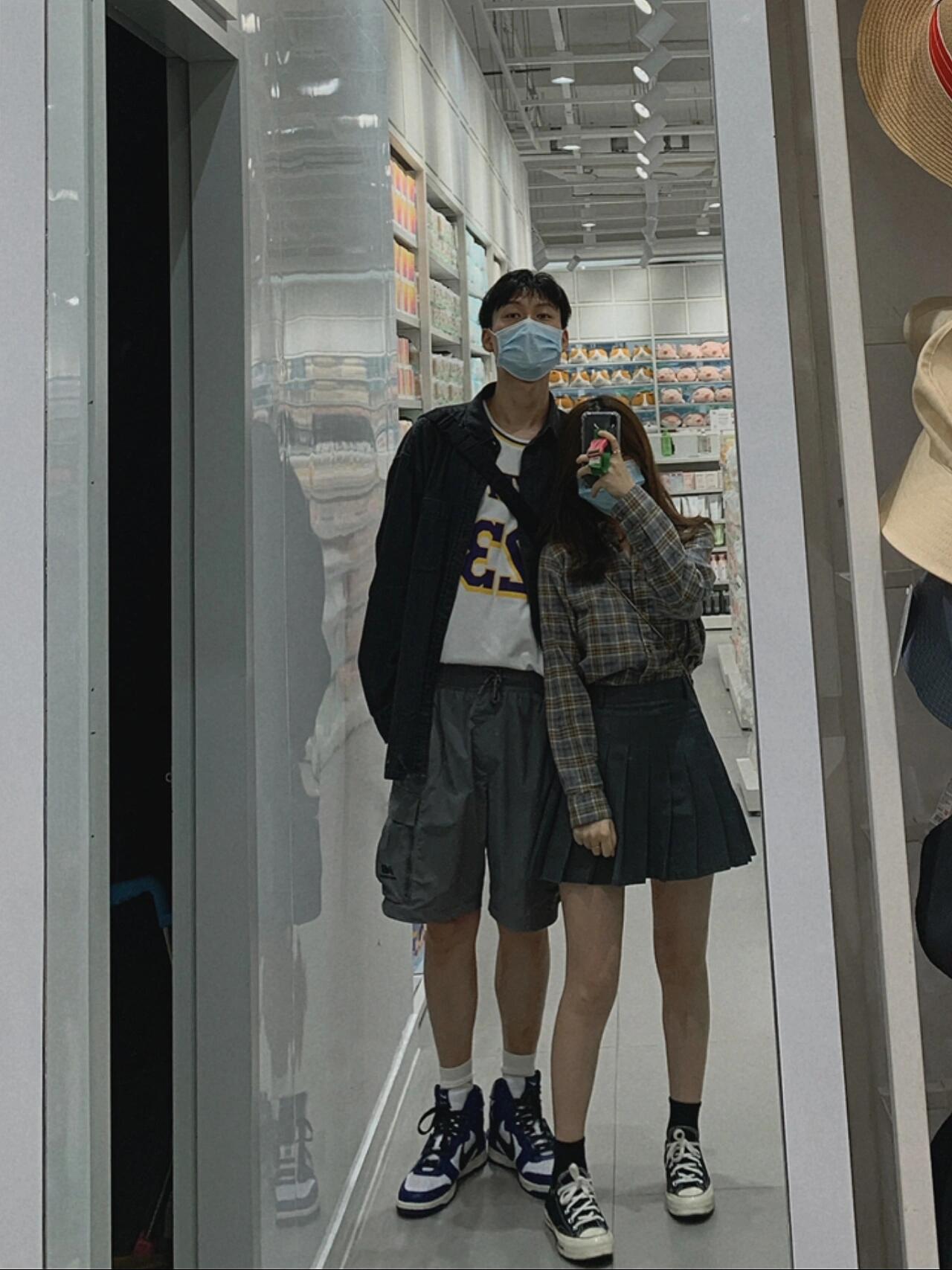 和男朋友身高差30cm是什么感觉 159cm✖️189cm 	 完全治疗我的劲