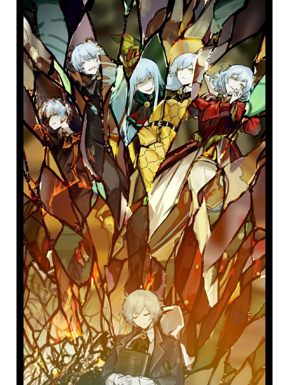 废墟图书馆壁纸来咯 在结尾皮一下也好