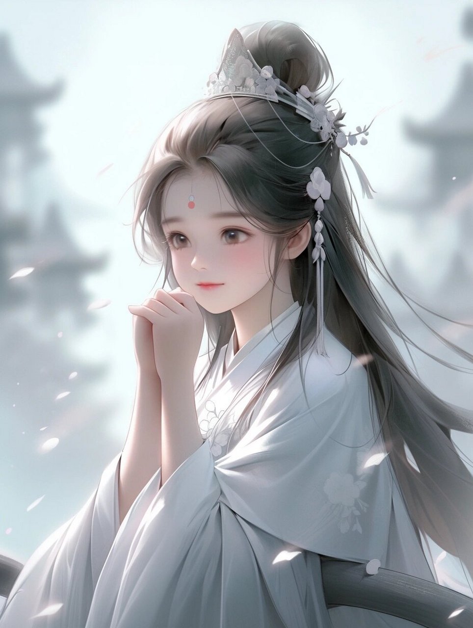 禅风|国风|女生头像94清净修行