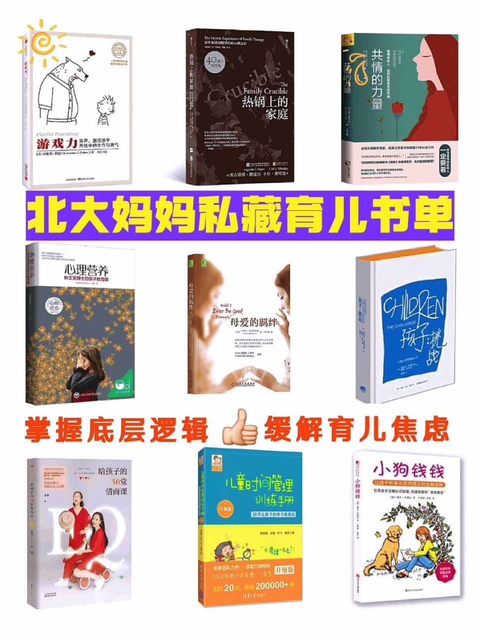 98育儿书单|值得反复阅读的9本育儿书 一直以来,很多妈妈让我分享