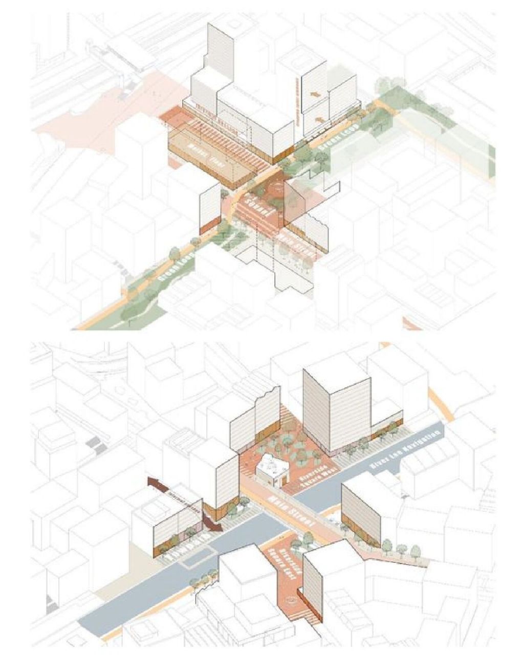 0715街道分析图 #ps彩平图