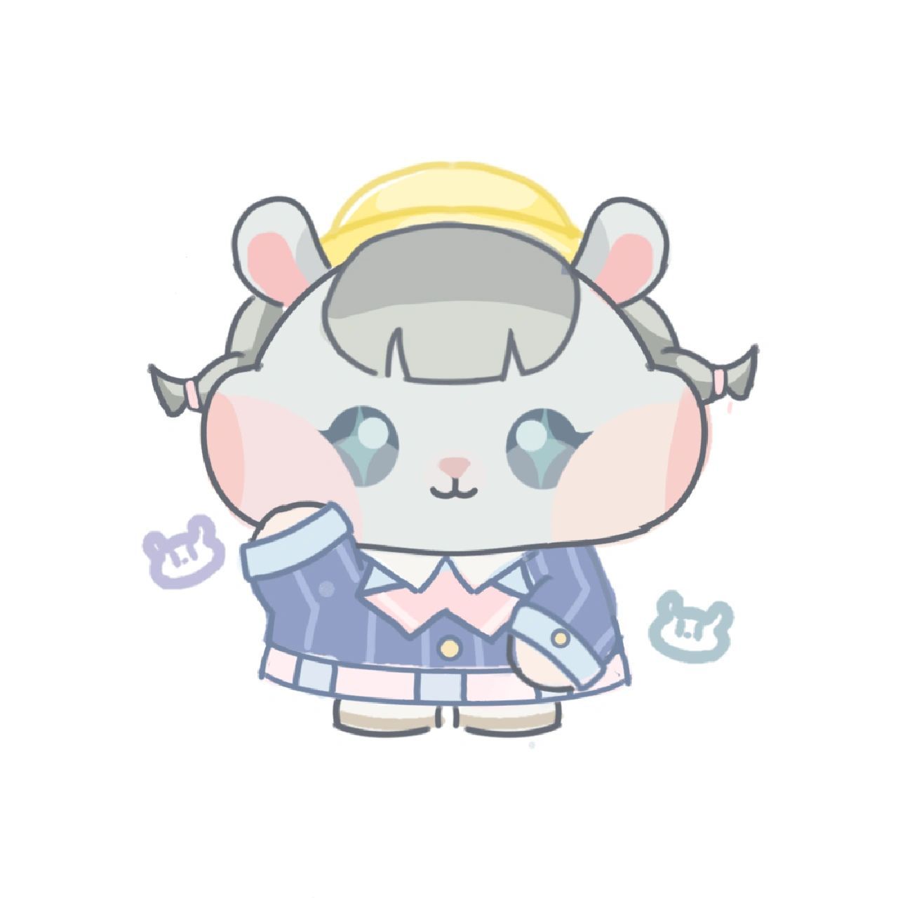 仓鼠米仔78 染色也画啦