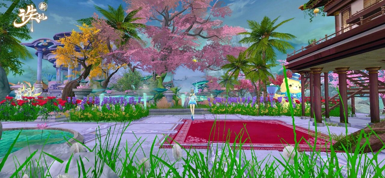 诛仙仙府樱落庭装修方案 #诛仙手游