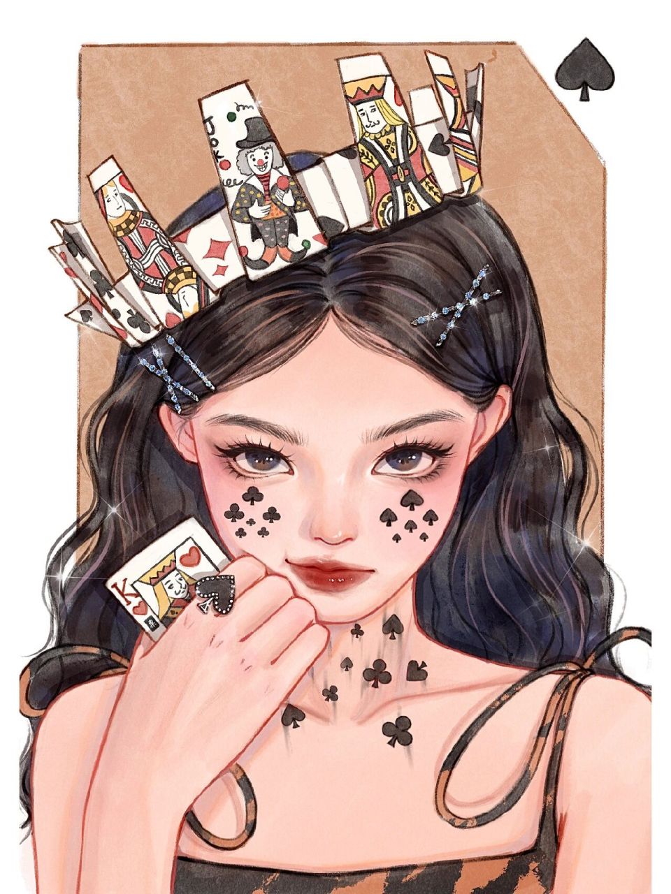 闺蜜头像|黑桃7815vs红桃7315 甜酷黑桃7815vs温柔红桃