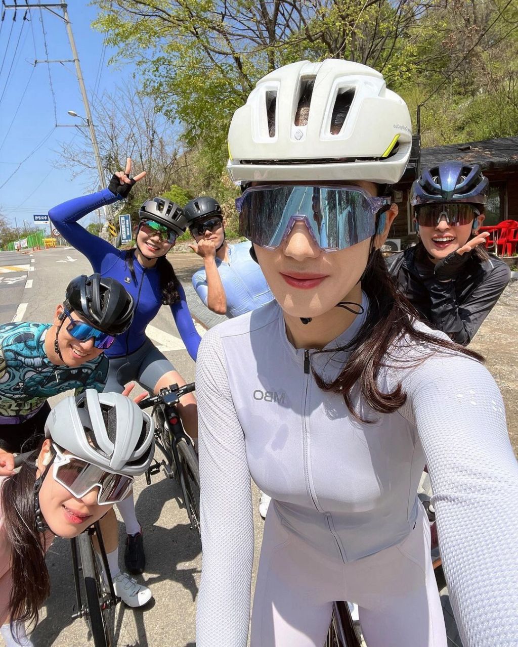 韩国小姐姐骑车日常 骑行路上,并不只是你在变强,你也在感受生命更多