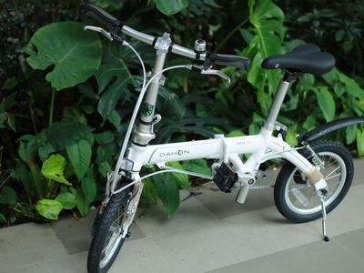 大行412折叠自行车1788元某东购入,非常喜欢!