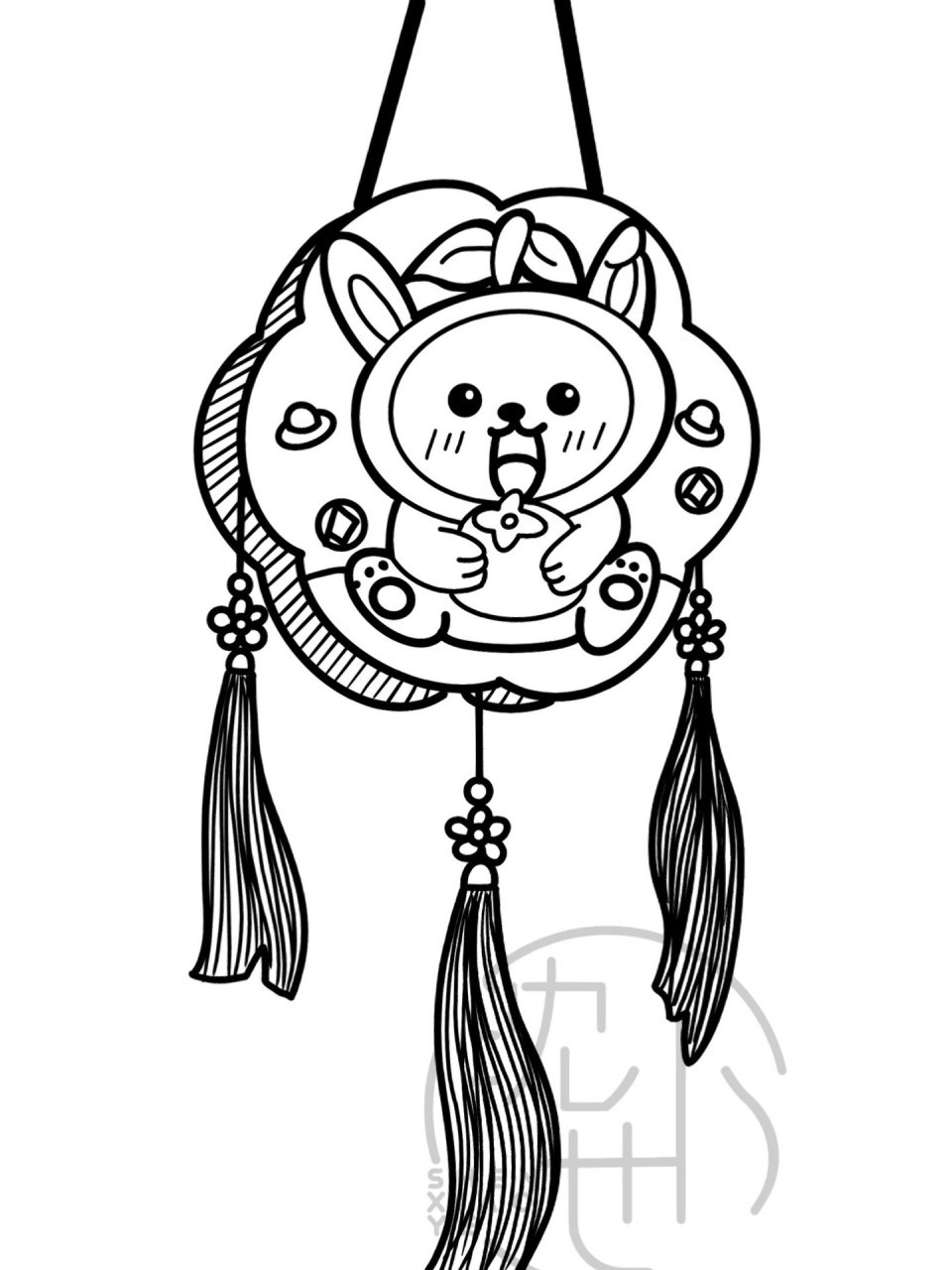 元宵节素材——灯笼系列2(可打印)