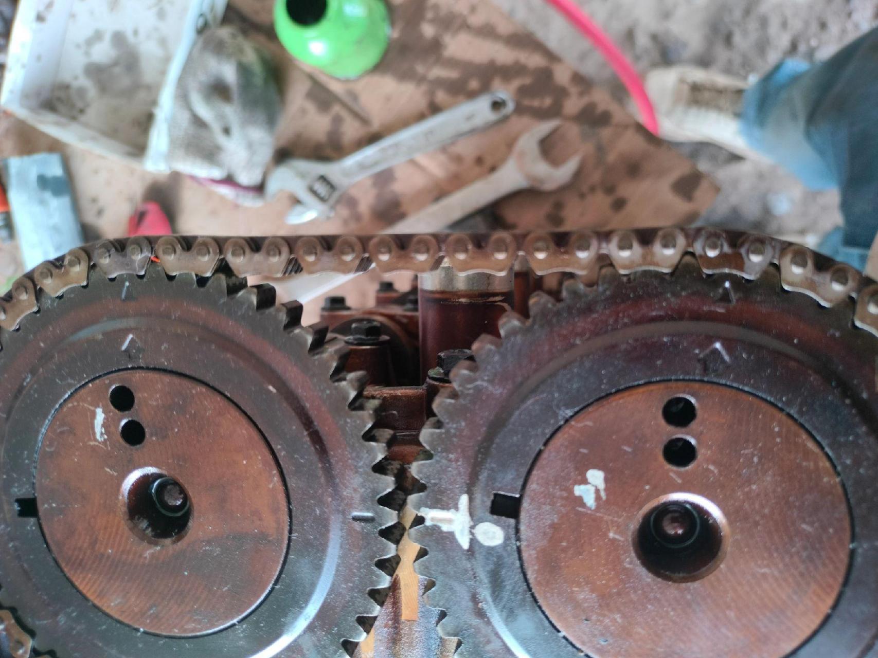 长安商用长安星卡1.2发动机正时图.