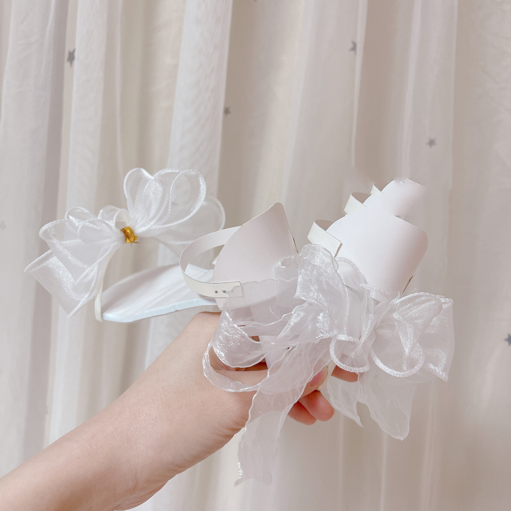 diy手工制作 仙女高跟鞋