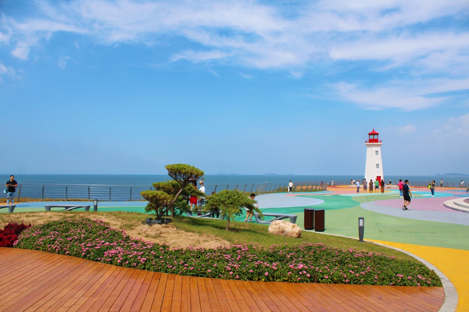 七彩泊霞湾 | 童话世界中的海滨公园 今天探路大连泊霞湾海滨公园