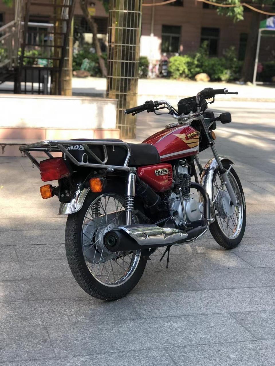 新大洲本田cg 125 原装原版原漆 进口发动机无拆无修.