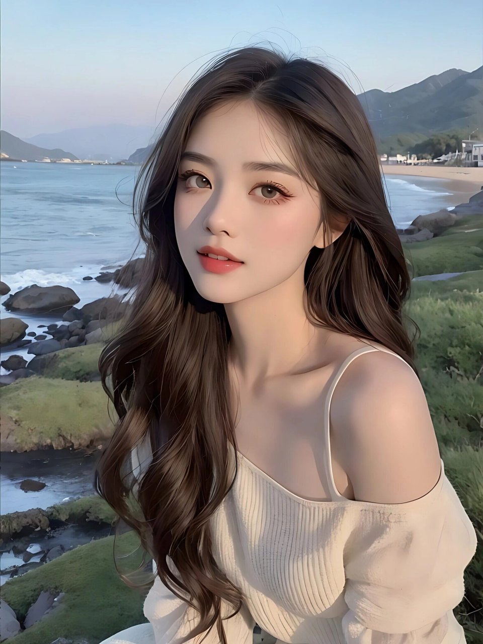 长发美女优质头像