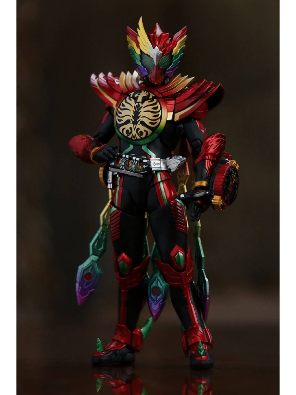 假面骑士ooo 永恒鸟 真骨雕 #假面骑士# #假面骑士ooo# #假面骑士ooo