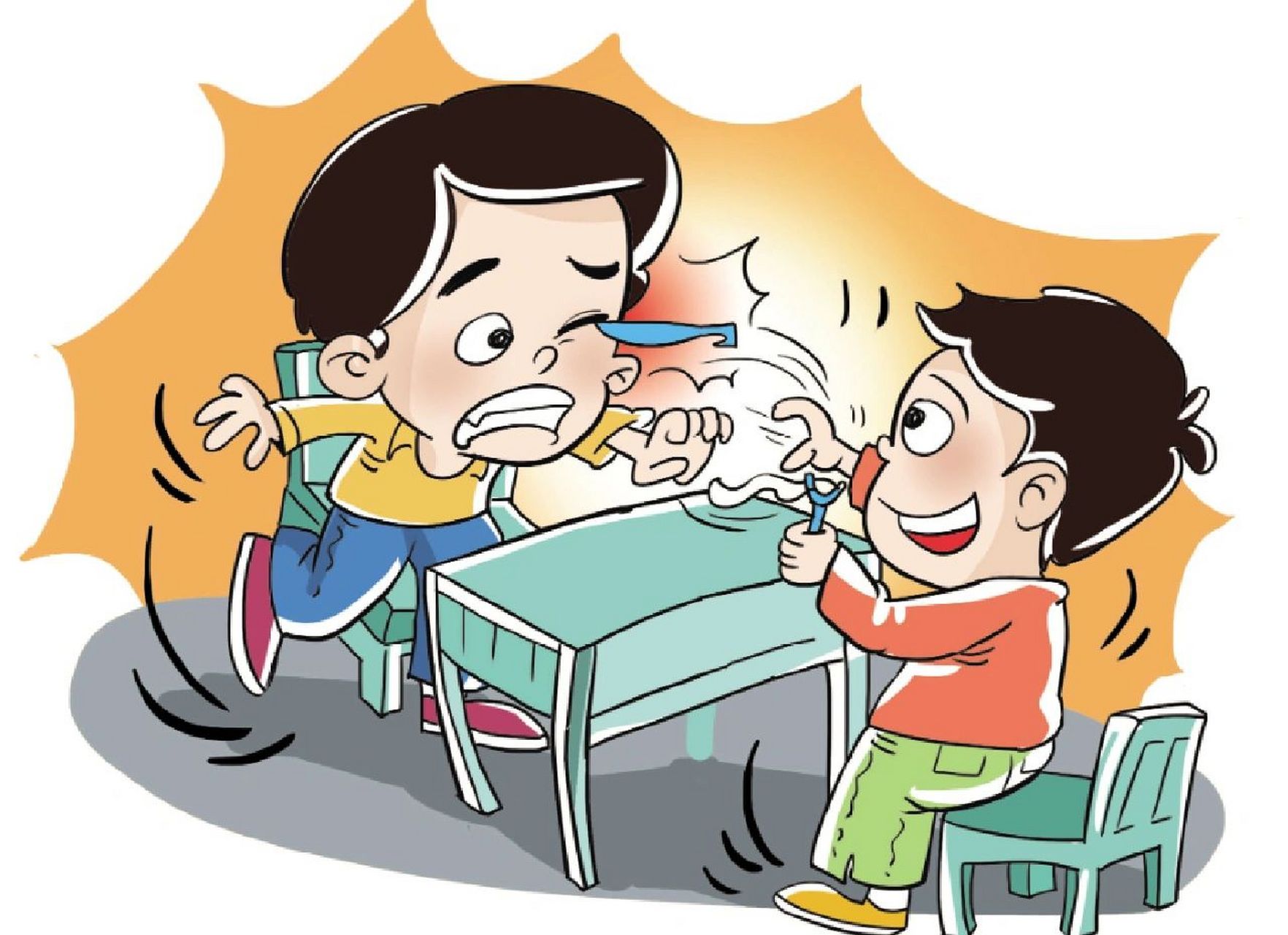 孩子打闹受伤谁的责任 孩子打闹受伤谁的责任应要视情况而定: 1,如果