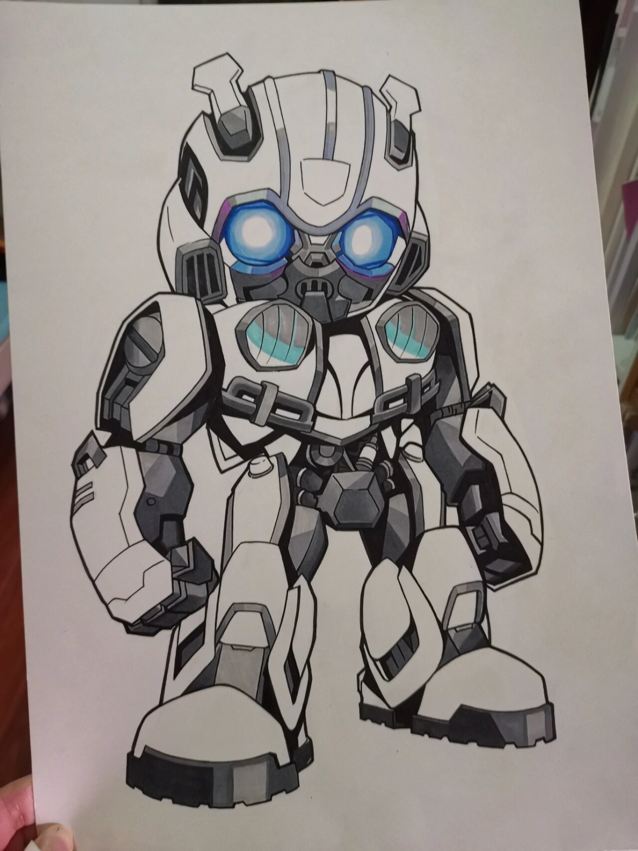 上一组大黄蜂的步骤图