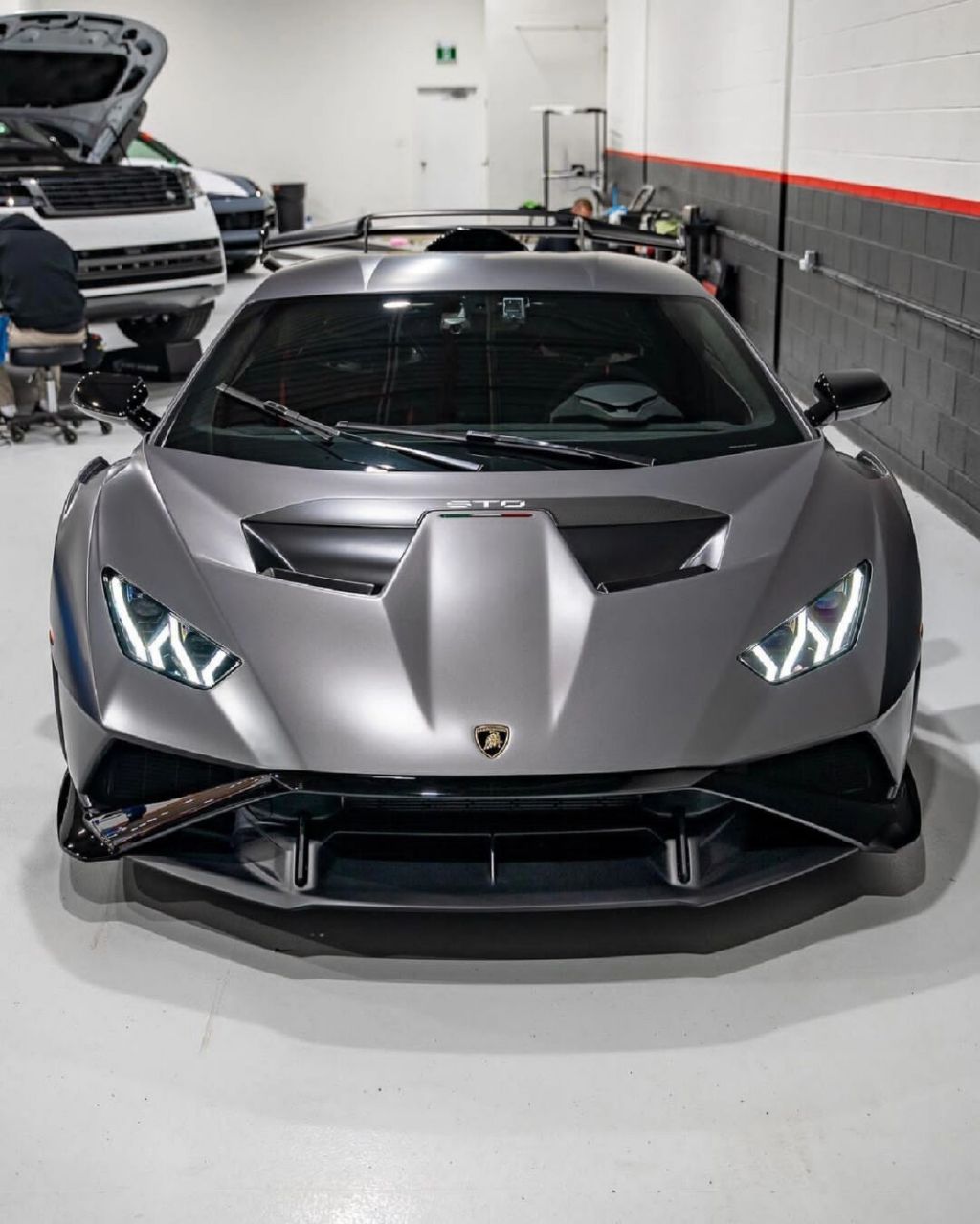 sto full protected #兰博基尼# #隐形车衣#