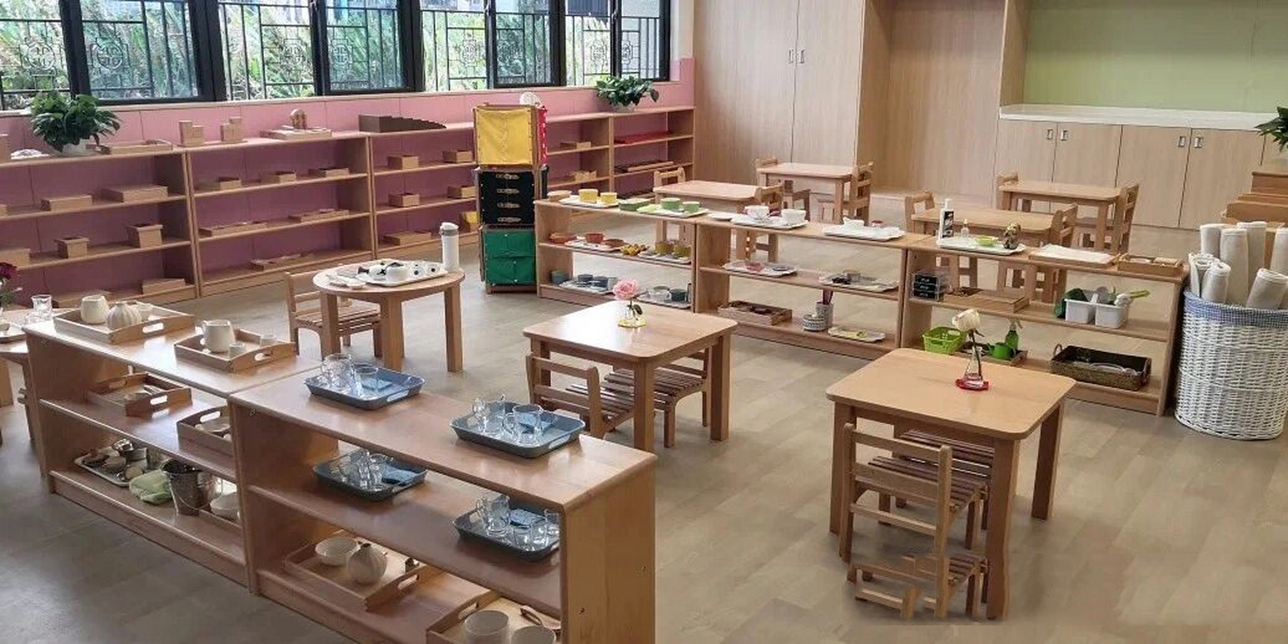 蒙特梭利3-6岁(casa)儿童之家教室环境创 如需教具清单.