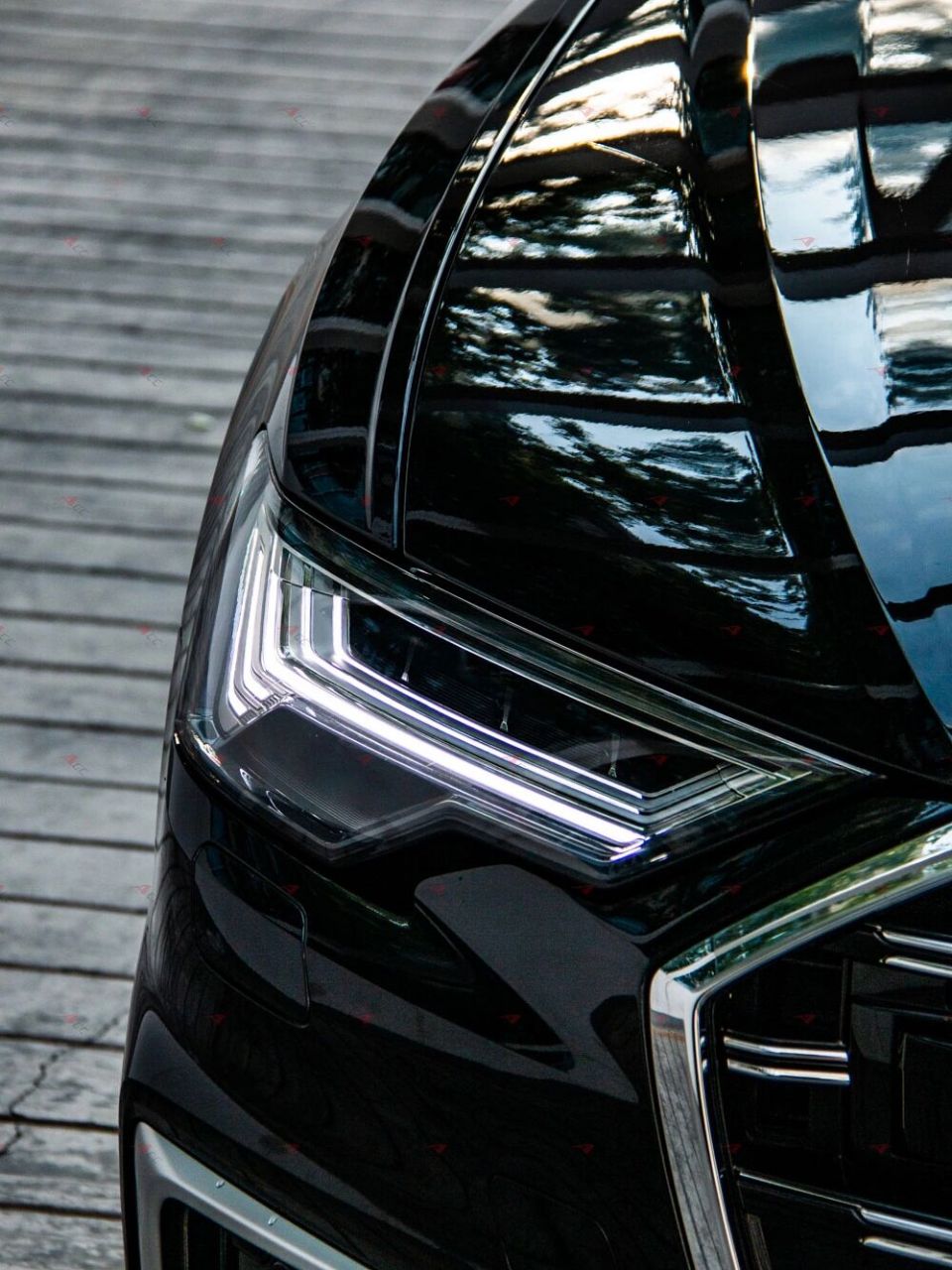 奥迪a6l加装 acc自适应巡航 侧向辅助 高清矩阵大灯 装完假期去远行