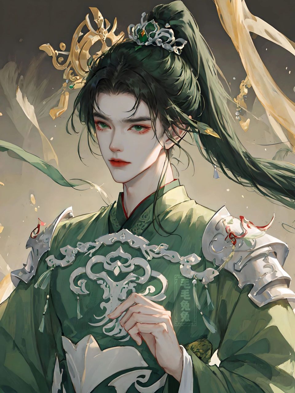 少年将军61青龙 "青龙夭矫盘双阙,丹凤褵褷隔九重" 	 ai 重绘