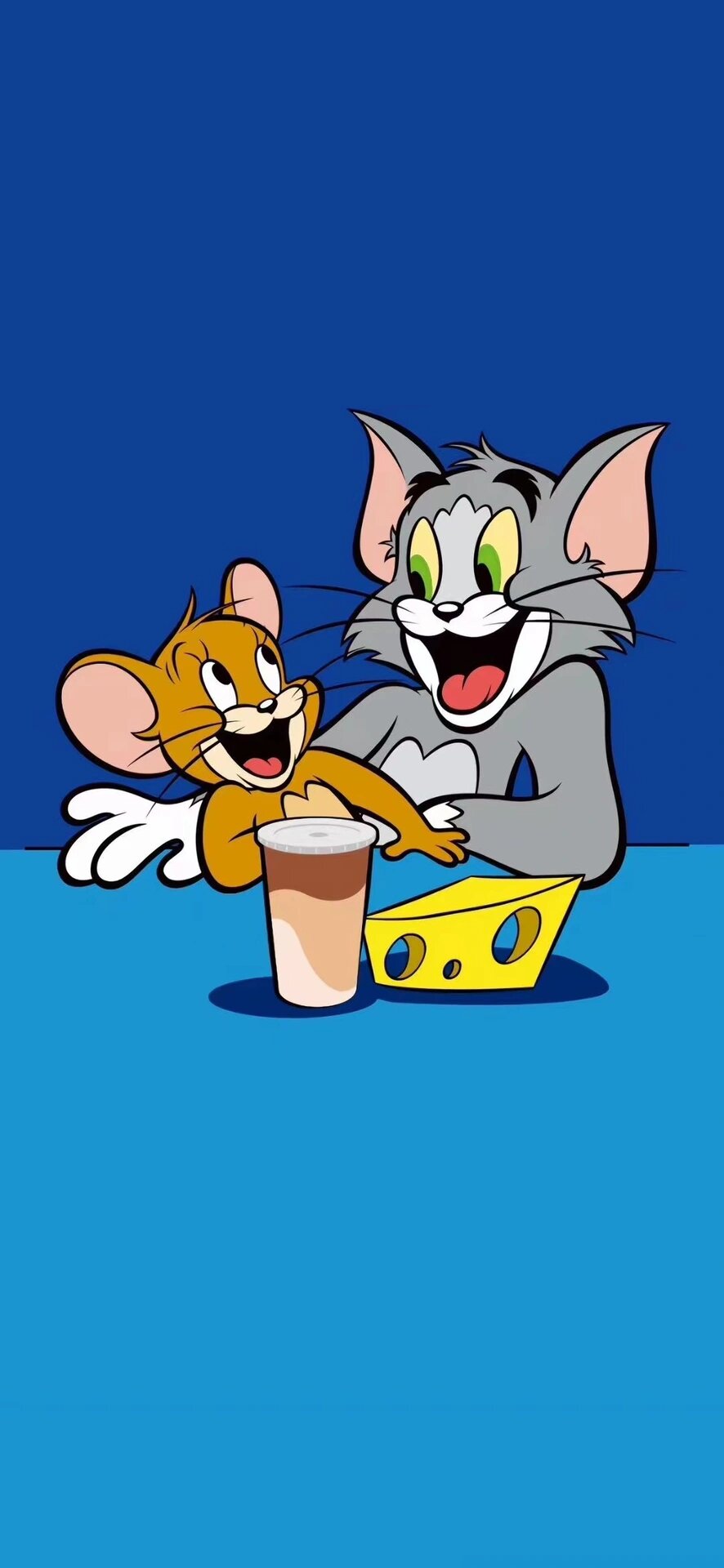 手机壁纸|猫和老鼠 tom.jerry 瑞幸