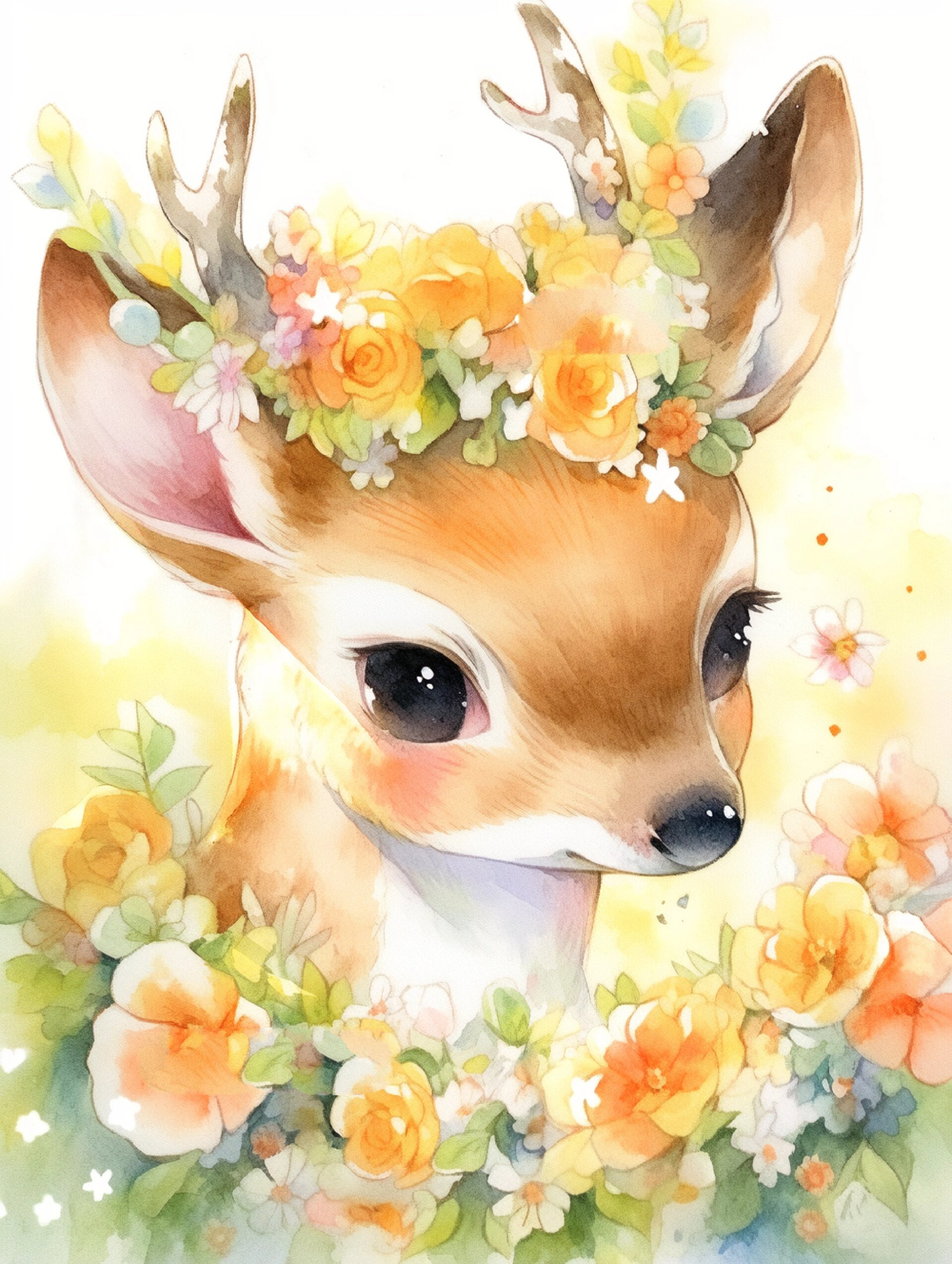 94花间鹿仙子94 这么有灵性的可爱鹿仙子你喜欢吗?