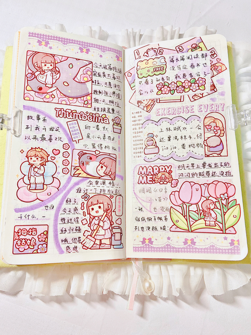 排版合集来啦,小麻薯weeks手帐分享