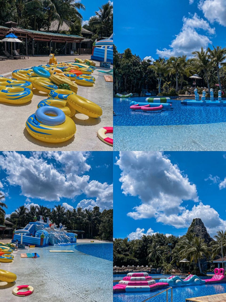 海口观澜湖水上乐园开玩09享受亲子游77自助餐 海南的7.