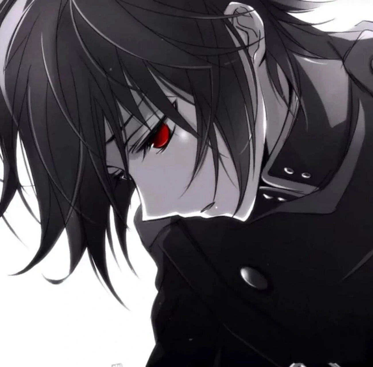 超酷的黑色系列男生头像