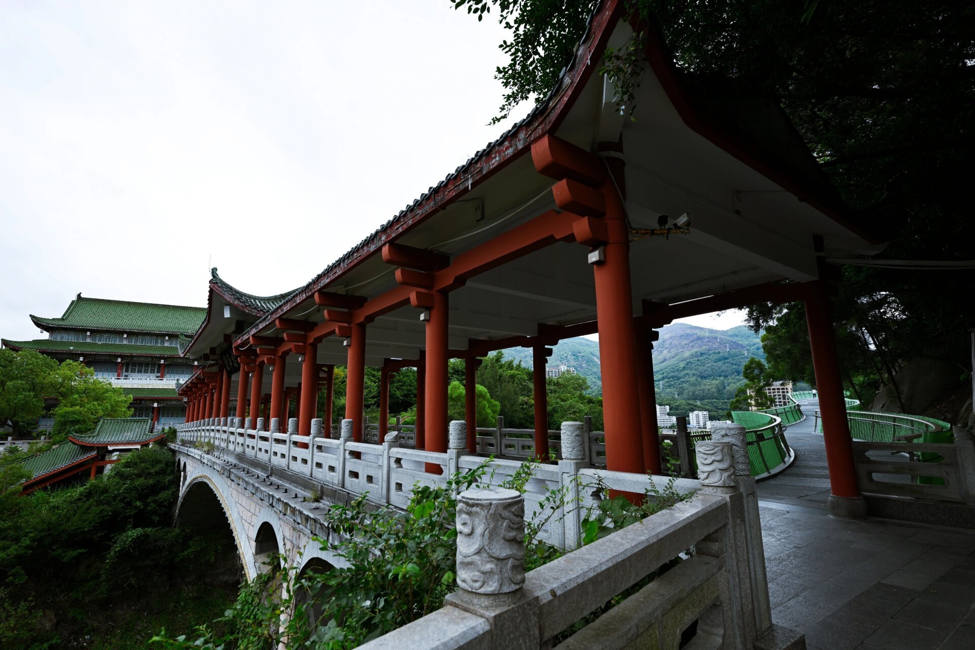 长乐南山公园的螺旋步道和经纬桥都成网红了 【南山公园1】长乐版福道