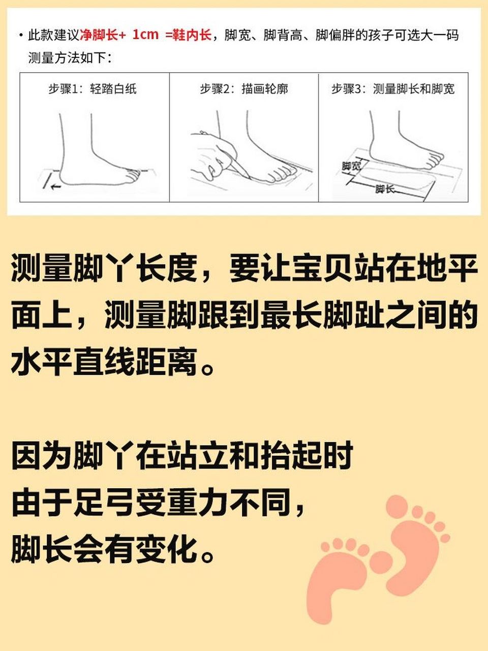 脚长和身高的关系公式图片