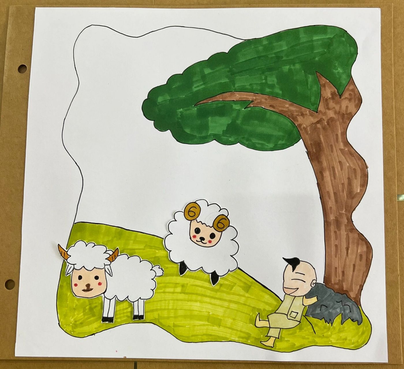 鸡毛信自制红色绘本故事 不会的找小红书没有解不倒的 记录一下:儿子