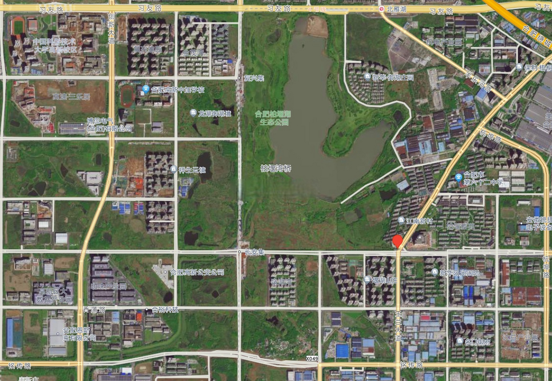 肥西县自然资源和规划局发布了柏堰湖02片区土地征收成片开发方案